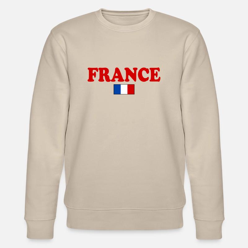 France - Stanley/Stella Unisex Bio-Sweatshirt CHANGER  - Beige