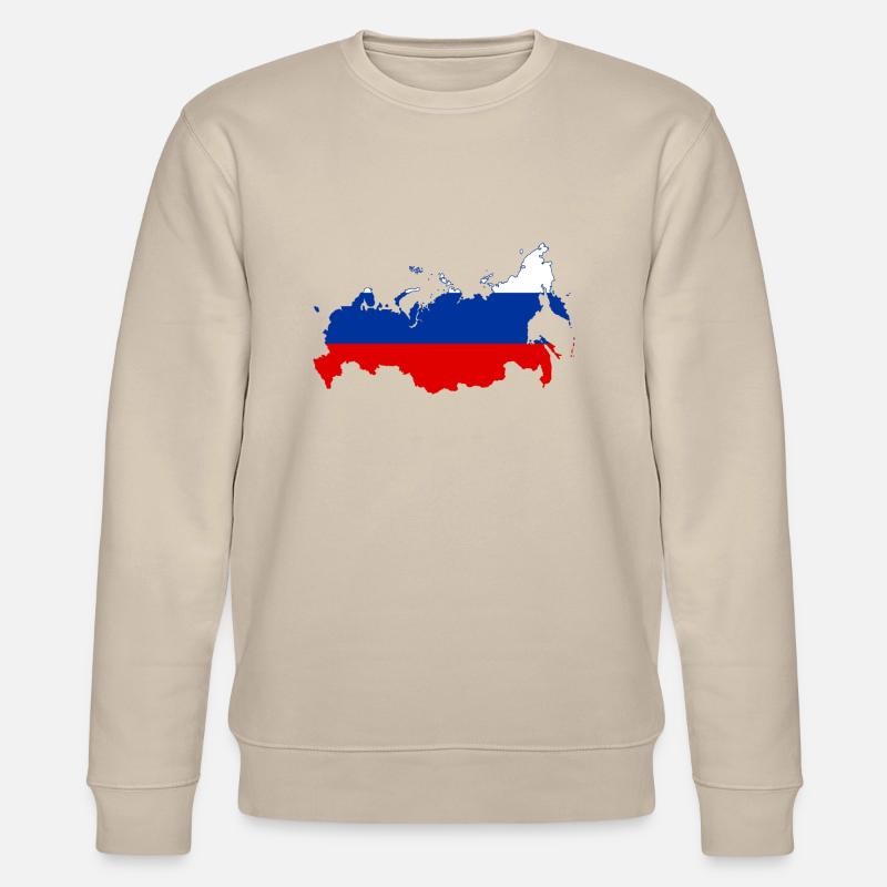 Russie - Sweat bio CHANGER Stanley/Stella Unisexe - beige