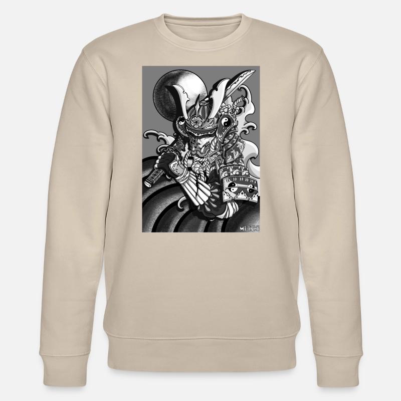 Half-Samurai - Stanley/Stella Unisex Bio-Sweatshirt CHANGER  - Beige