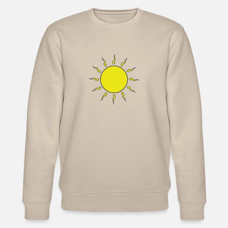 Sonne - Stanley/Stella Unisex Bio-Sweatshirt CHANGER  - Beige
