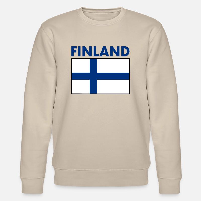 Finnland - Stanley/Stella Unisex Bio-Sweatshirt CHANGER  - Beige