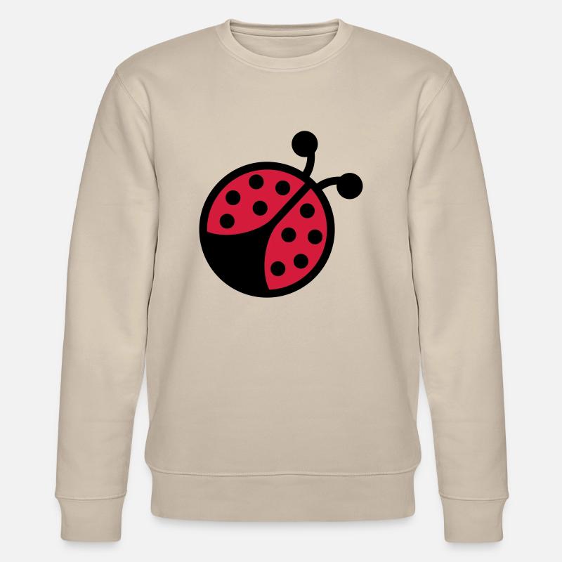 Ladybug - Stanley/Stella CHANGER Unisex Organic Sweatshirt - beige