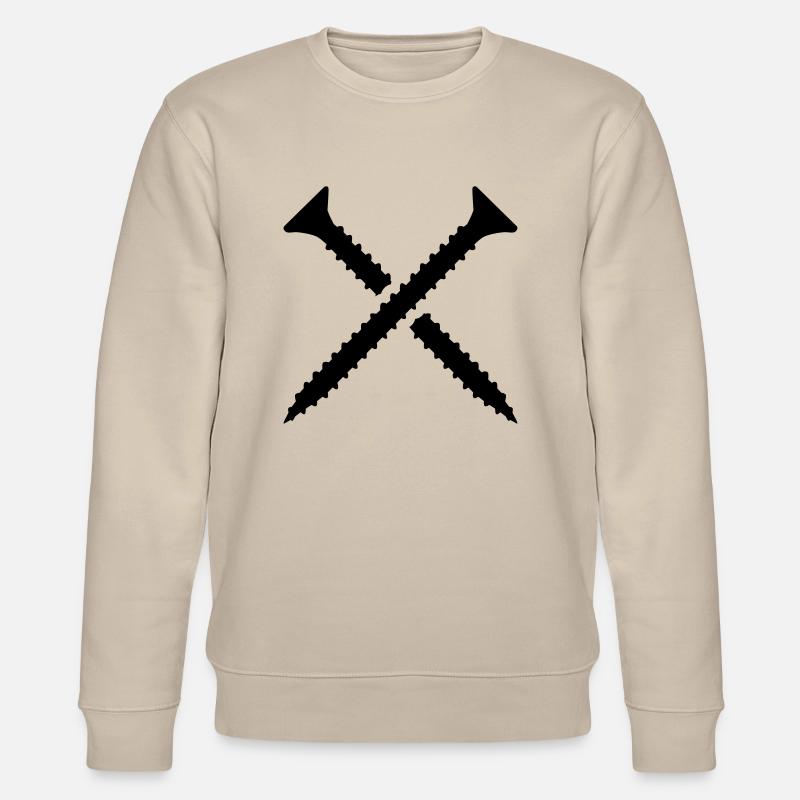 Schraube - Stanley/Stella Unisex Bio-Sweatshirt CHANGER  - Beige