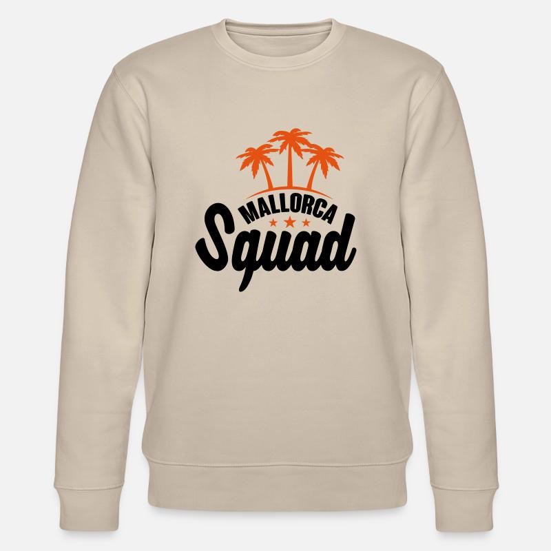 Mallorca Squad - Stanley/Stella Unisex Bio-Sweatshirt CHANGER  - Beige