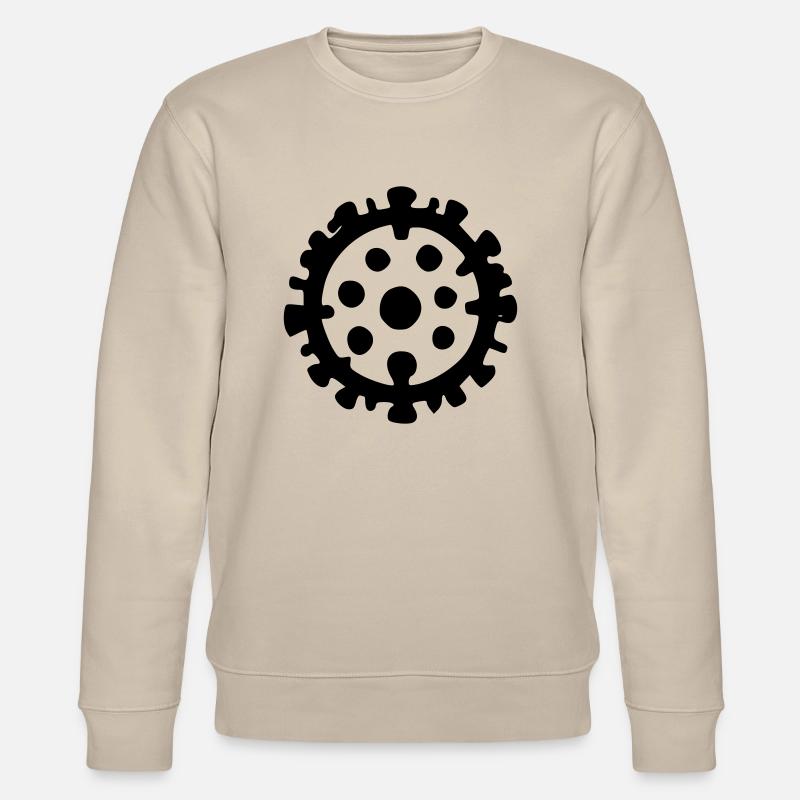 Virus - Stanley/Stella Unisex Bio-Sweatshirt CHANGER  - Beige