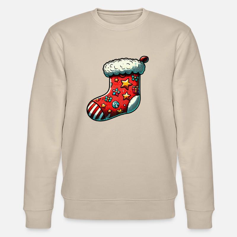 Chaussette Chaussette de Noël - Sweat bio CHANGER Stanley/Stella Unisexe - beige