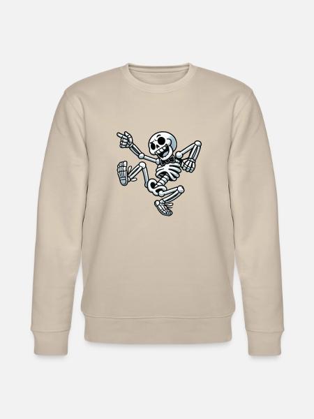 Skull Dancing - Stanley/Stella Unisex Bio-Sweatshirt CHANGER - Beige