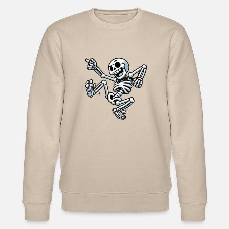 Skull Dancing - Stanley/Stella Unisex Bio-Sweatshirt CHANGER  - Beige