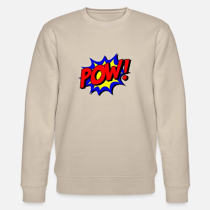 POW! - Sweat bio CHANGER Stanley/Stella Unisexe - beige