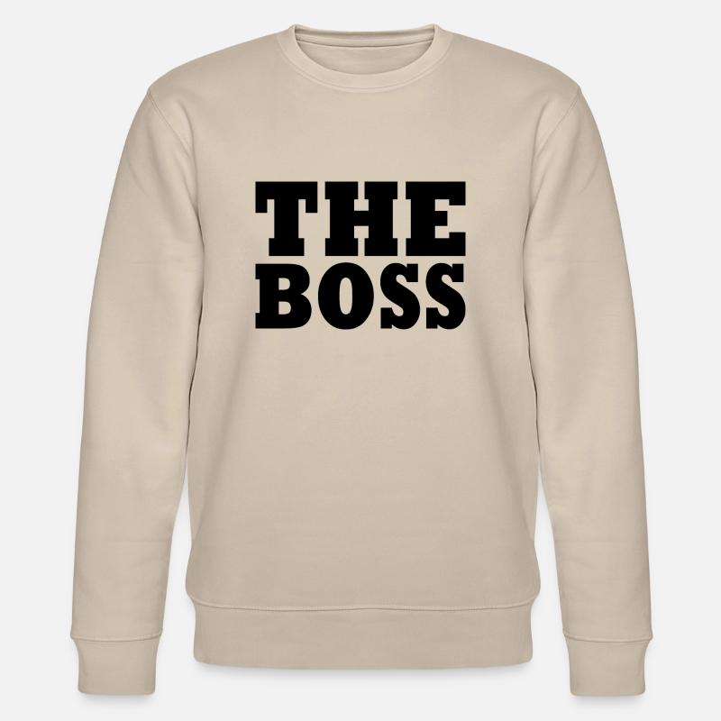 The boss - Stanley/Stella Unisex Bio-Sweatshirt CHANGER  - Beige