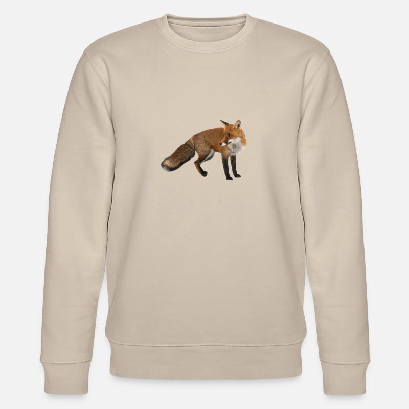 Fuchs - Stanley/Stella Unisex Bio-Sweatshirt CHANGER  - Beige