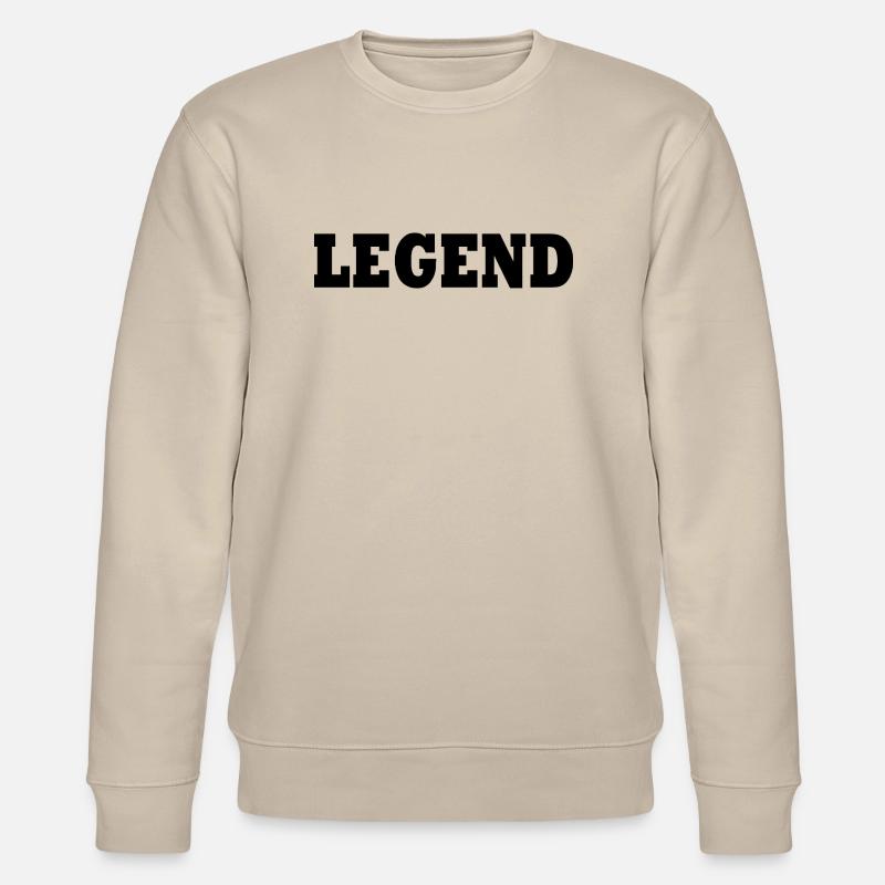 Legend - Stanley/Stella Unisex Bio-Sweatshirt CHANGER  - Beige