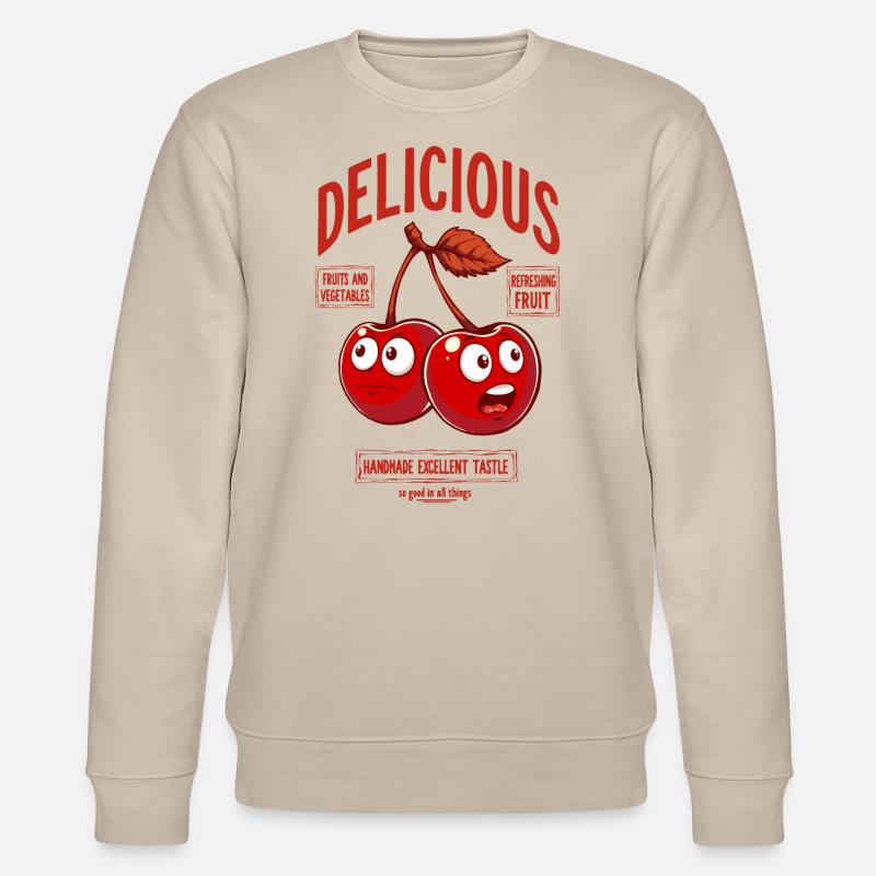 Delicious - Stanley/Stella Unisex Bio-Sweatshirt CHANGER  - Beige