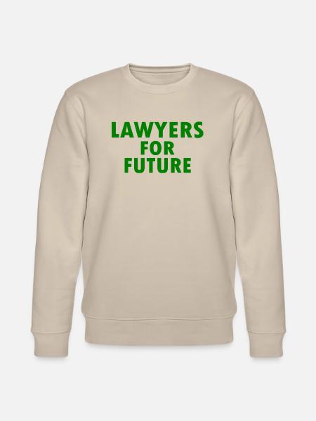 Lawyers for future - Stanley/Stella CHANGER Unisex Organic Sweatshirt - beige