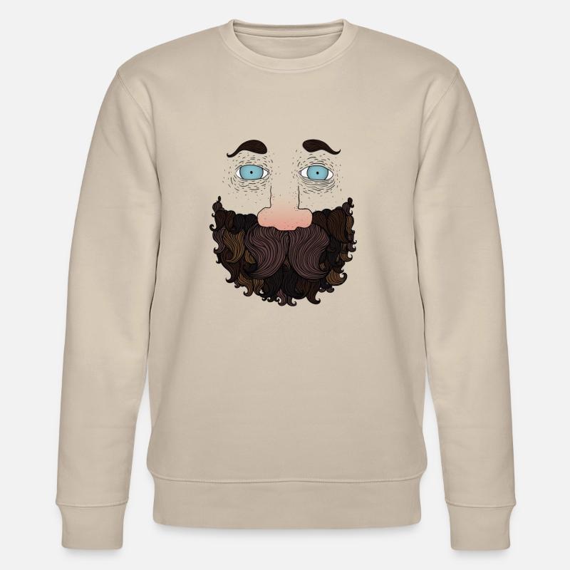 Beard guy - Sweat bio CHANGER Stanley/Stella Unisexe - beige