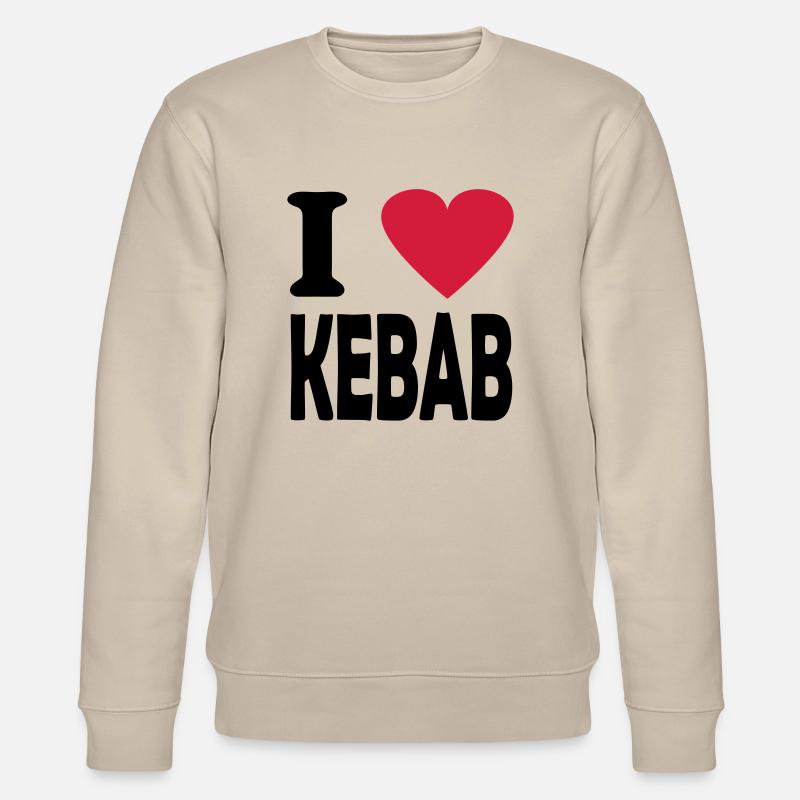 kebab - Stanley/Stella CHANGER økologisk unisex-sweatshirt - beige