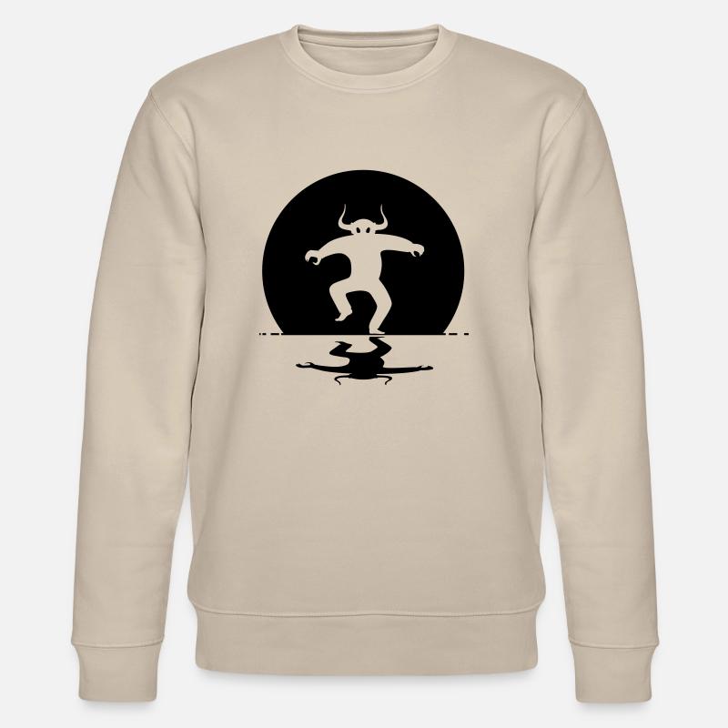 DancingDevil - Stanley/Stella Unisex Bio-Sweatshirt CHANGER  - Beige