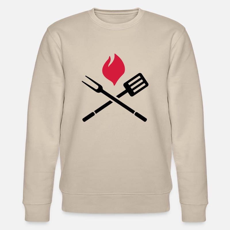 Grillen - Stanley/Stella Unisex Bio-Sweatshirt CHANGER  - Beige