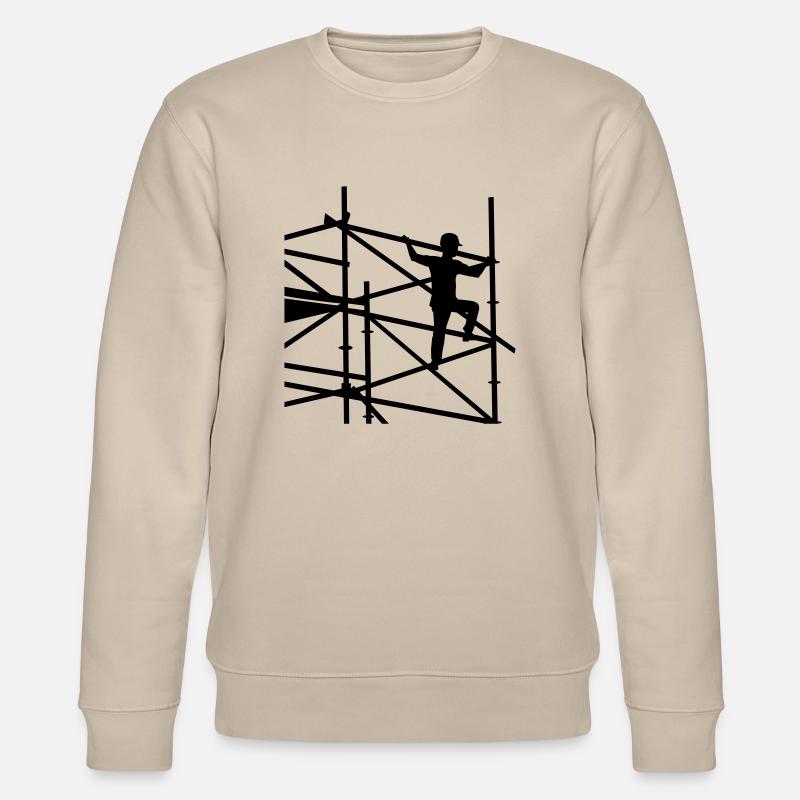 Monteur d'échafaudages - Sweat bio CHANGER Stanley/Stella Unisexe - beige