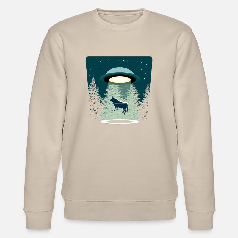 Beware Ufo - Stanley/Stella Unisex Bio-Sweatshirt CHANGER  - Beige