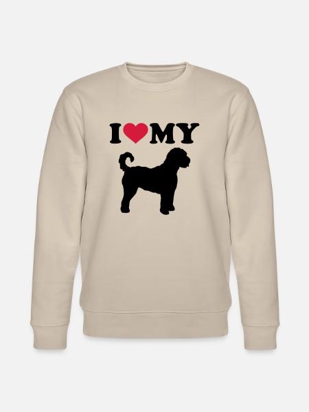 Labradoodle - Stanley/Stella Unisex Bio-Sweatshirt CHANGER  - Beige