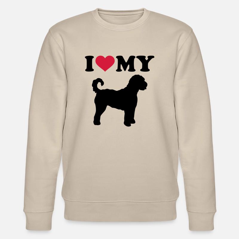 Labradoodle - Stanley/Stella Unisex Bio-Sweatshirt CHANGER  - Beige