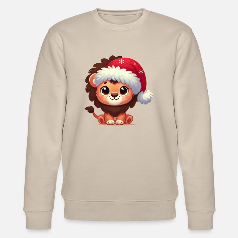 Noël Lion - Sweat bio CHANGER Stanley/Stella Unisexe - beige