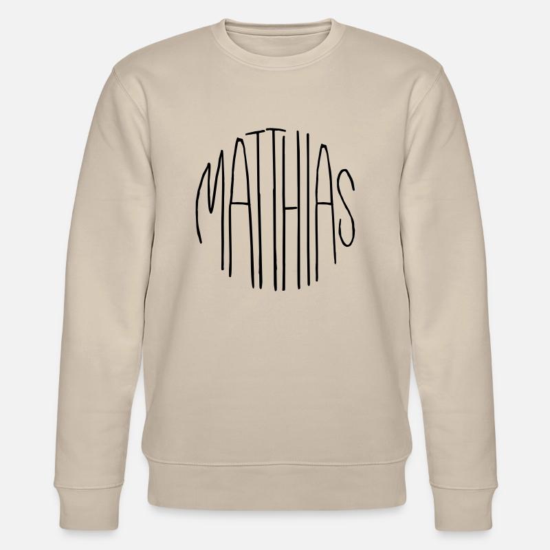 Matthias - Stanley/Stella Unisex Bio-Sweatshirt CHANGER  - Beige