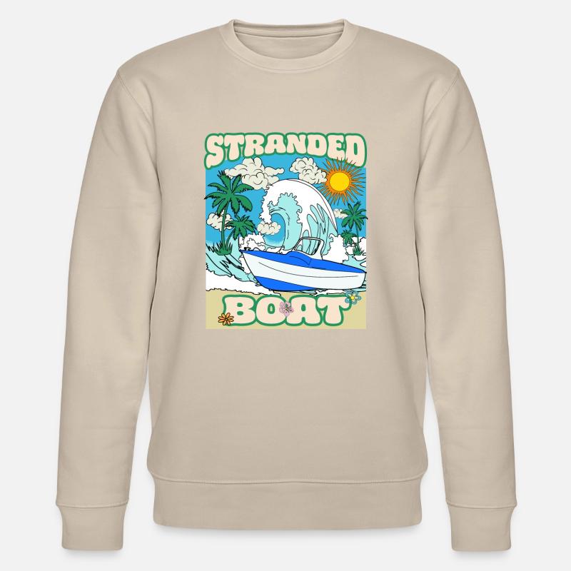 Stranded Boat - Stanley/Stella Unisex Bio-Sweatshirt CHANGER  - Beige