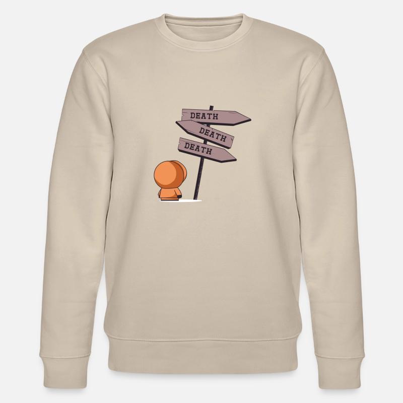 Deathtiny - Stanley/Stella Unisex Bio-Sweatshirt CHANGER  - Beige