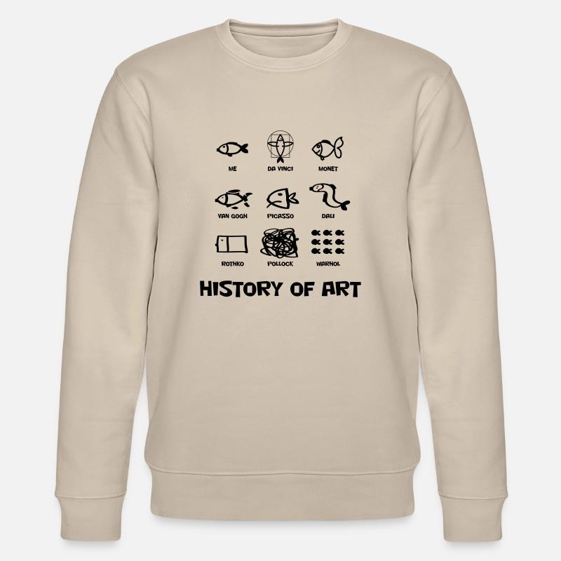 type de poisson - Sweat bio CHANGER Stanley/Stella Unisexe - beige