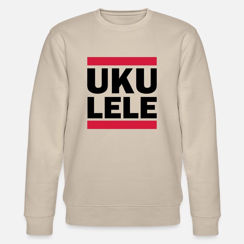 UKULELE - Sweat bio CHANGER Stanley/Stella Unisexe - beige