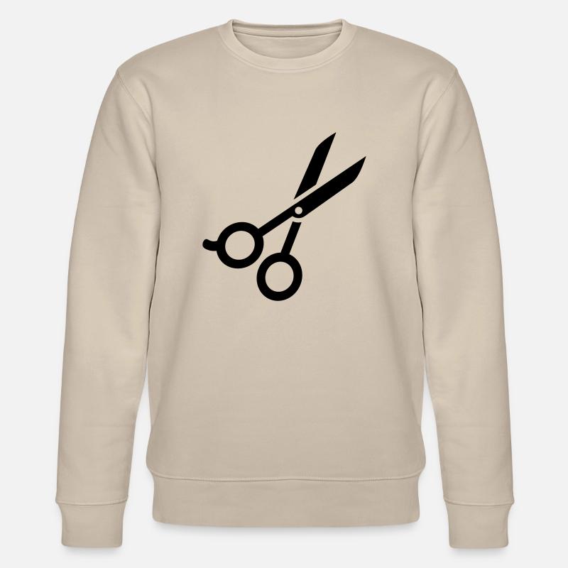 Schere - Stanley/Stella Unisex Bio-Sweatshirt CHANGER  - Beige