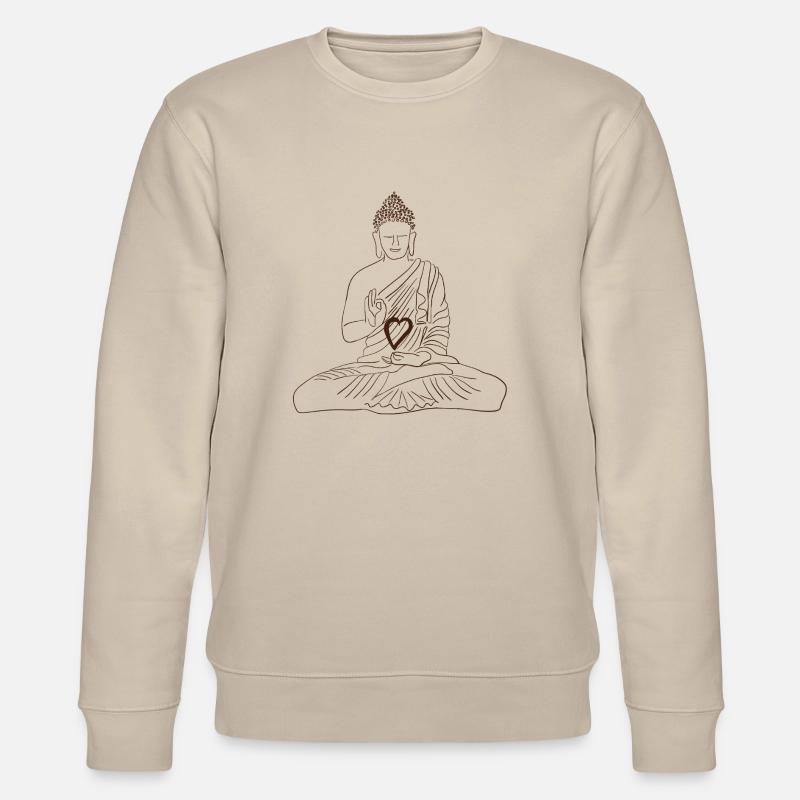 Auszeit - Stanley/Stella Unisex Bio-Sweatshirt CHANGER  - Beige