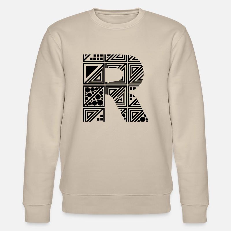 Buchstabe R - Stanley/Stella Unisex Bio-Sweatshirt CHANGER - Beige