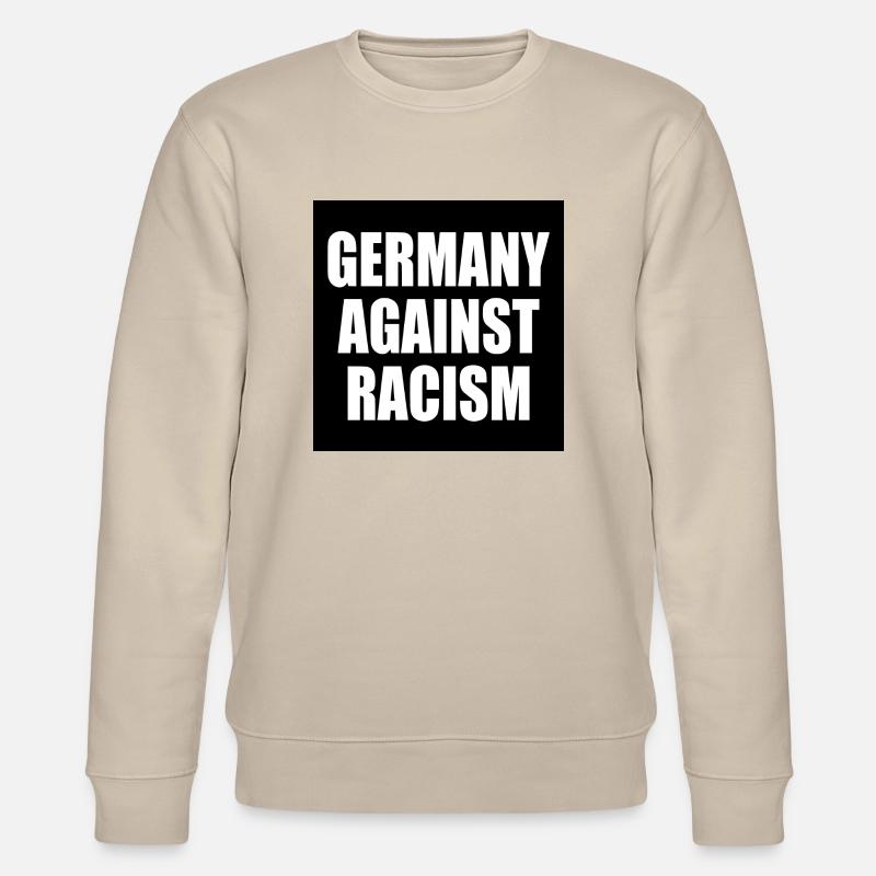 Germany against racism - Stanley/Stella Unisex Bio-Sweatshirt CHANGER  - Beige