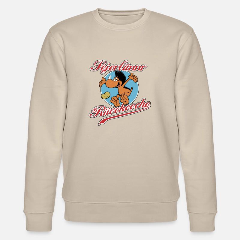Sejerlännr Dilldappe - Stanley/Stella Unisex Bio-Sweatshirt CHANGER  - Beige
