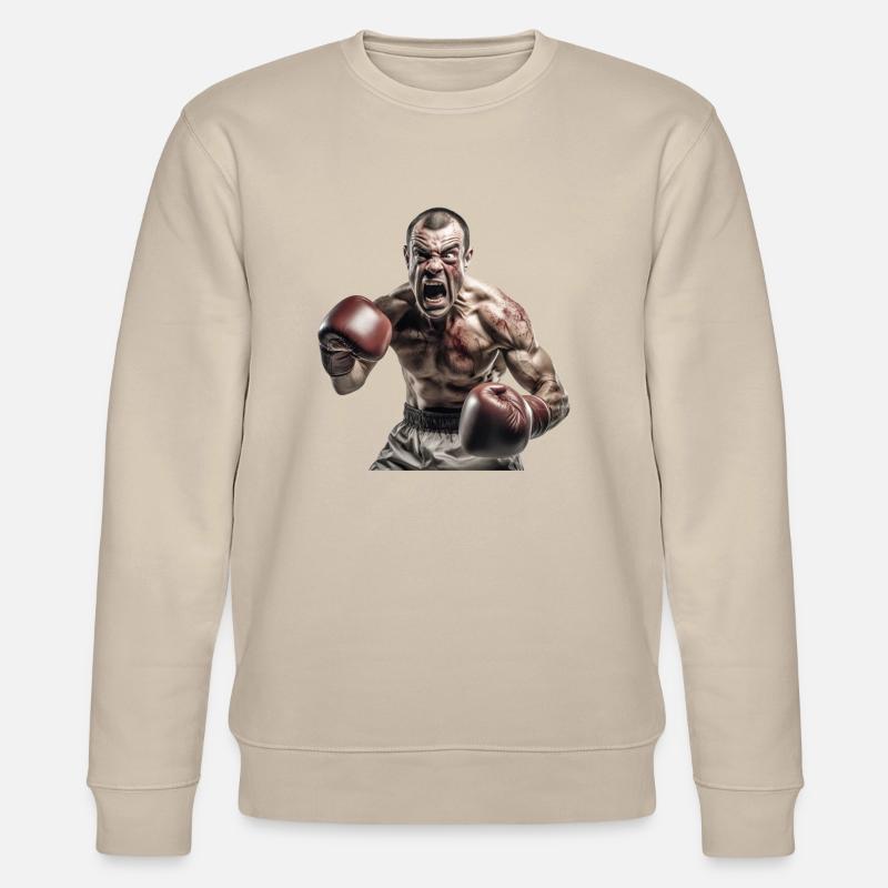 Boxer - Stanley/Stella Unisex Bio-Sweatshirt CHANGER  - Beige