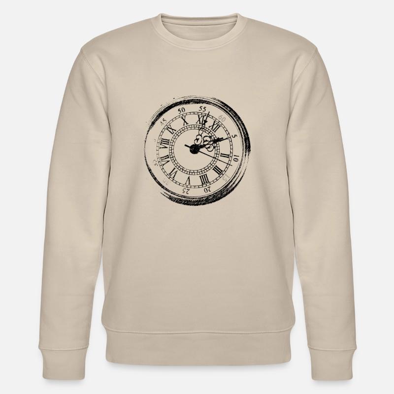 Uhr - Stanley/Stella Unisex Bio-Sweatshirt CHANGER  - Beige