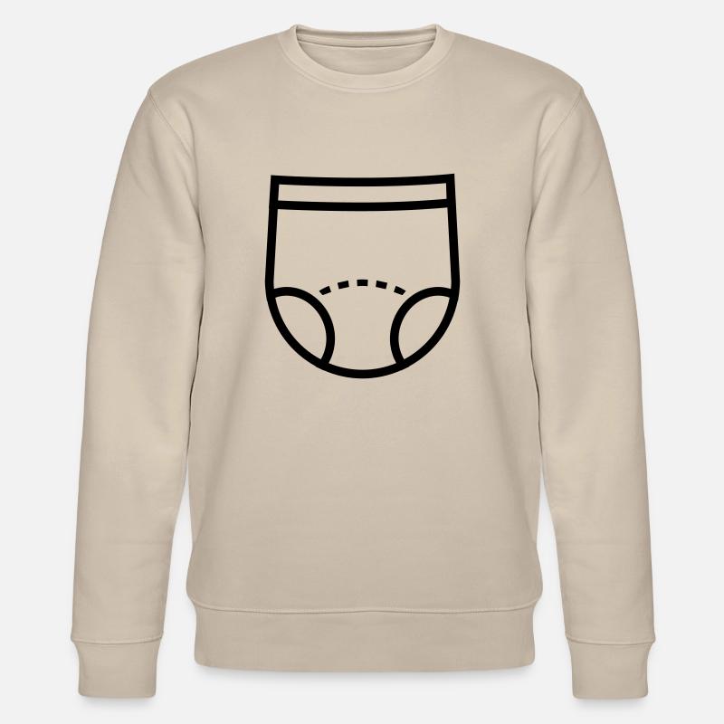 couche - Sweat bio CHANGER Stanley/Stella Unisexe - beige