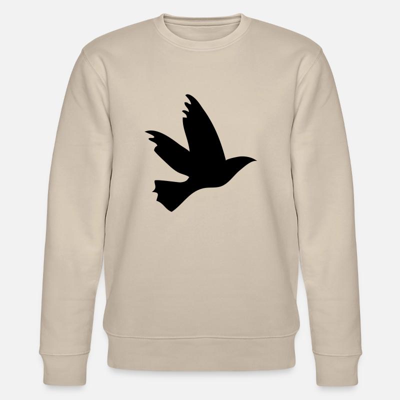 flyng_bird - Stanley/Stella Unisex Bio-Sweatshirt CHANGER  - Beige