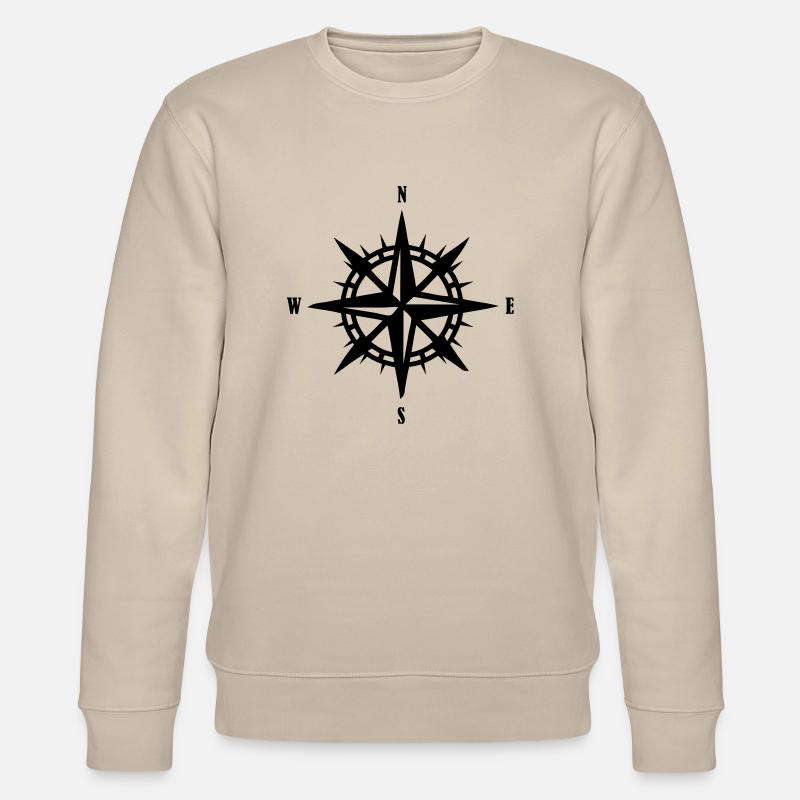 kompass - Stanley/Stella CHANGER Unisex Organic Sweatshirt - beige