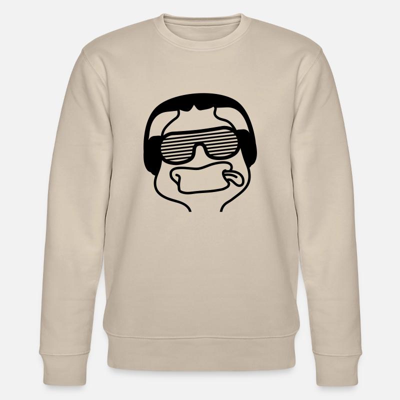 Party Duck - Stanley/Stella Unisex Bio-Sweatshirt CHANGER  - Beige