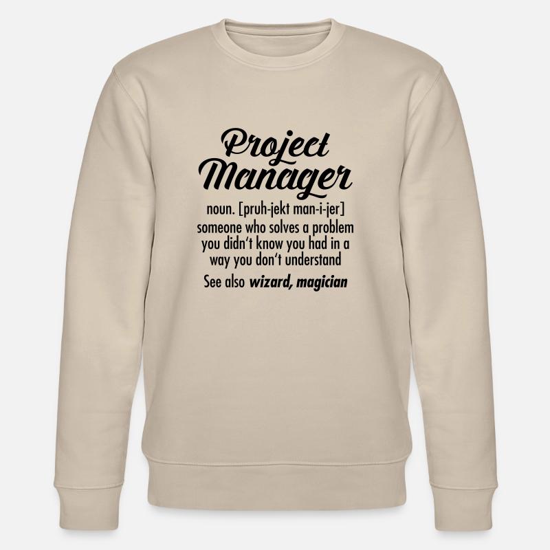 Project Manager - Definition - Stanley/Stella CHANGER Unisex Organic Sweatshirt - beige