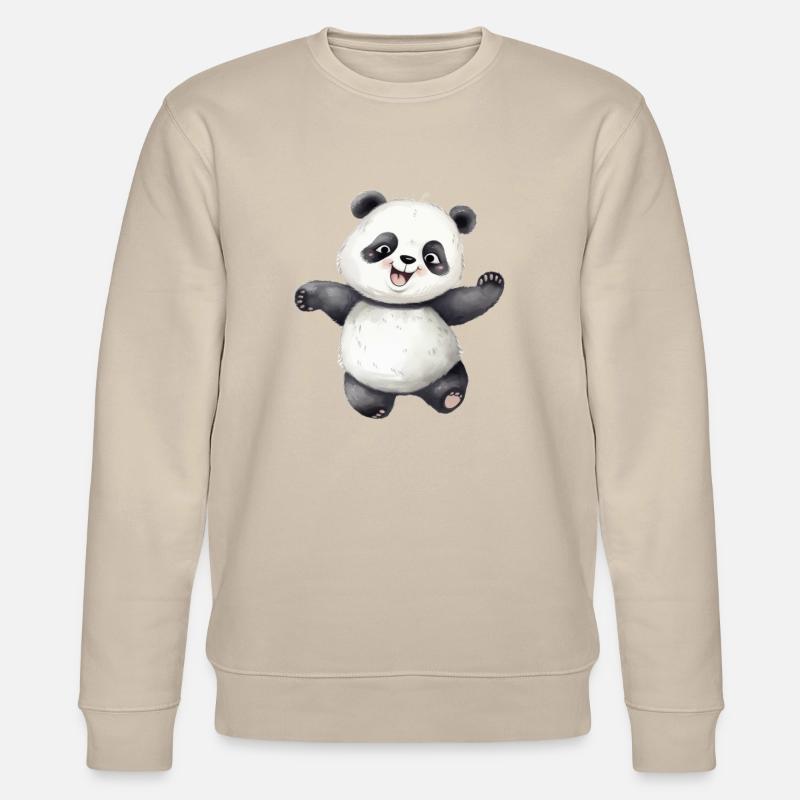 Panda / Classe Panda - Sweat bio CHANGER Stanley/Stella Unisexe - beige