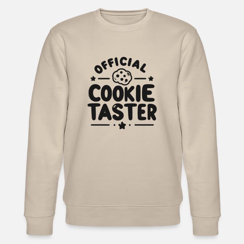 Dégustation officielle de biscuits - Sweat bio CHANGER Stanley/Stella Unisexe - beige