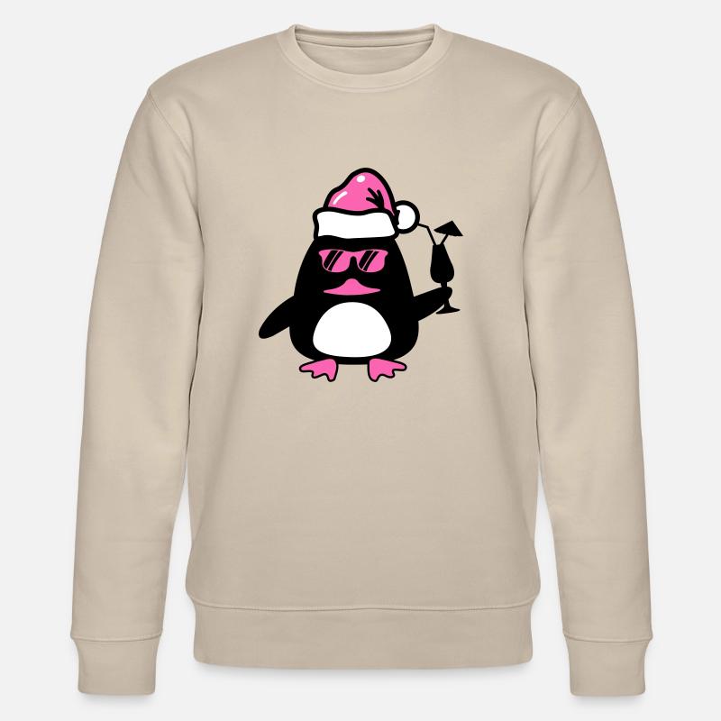 Noël du canard de plage - Sweat bio CHANGER Stanley/Stella Unisexe - beige