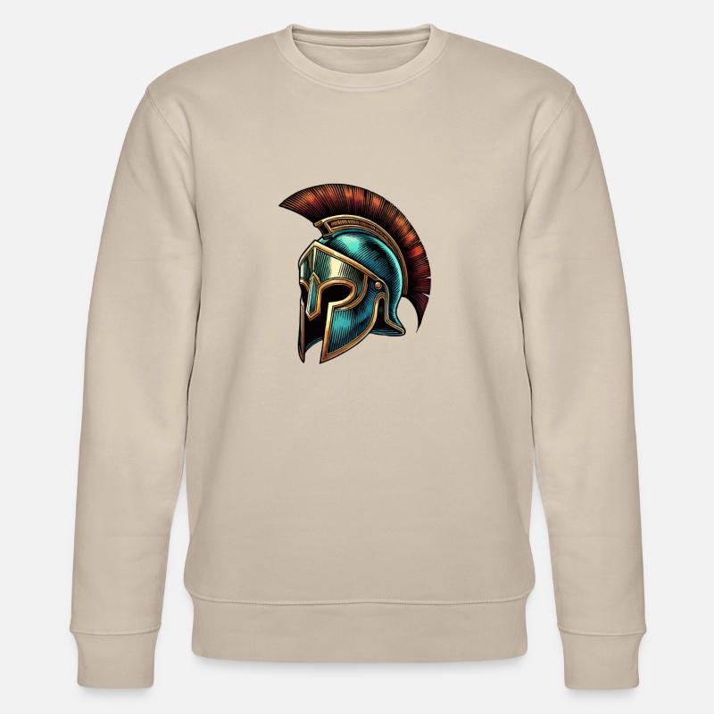 sparta helm - Stanley/Stella Unisex Bio-Sweatshirt CHANGER  - Beige