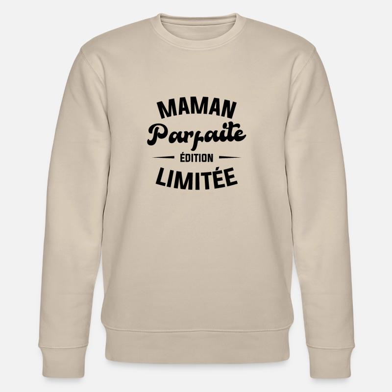Maman parfaite édition limitée - Sweat bio CHANGER Stanley/Stella Unisexe - beige