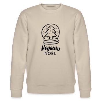 Joyeux Noël - Sweat bio CHANGER Stanley/Stella Unisexe - beige - Devant - Nik (191cm) & Marisol (170cm)